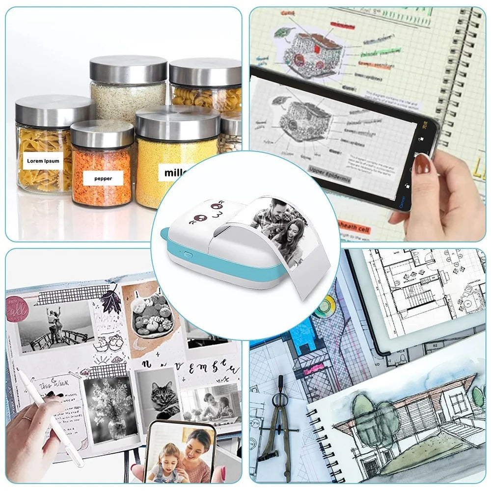 Mini Portable Wireless Thermal Pocket Printer