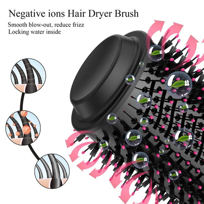 Professional One-Step Hair Dryer and Volumizer Hot Air Brush