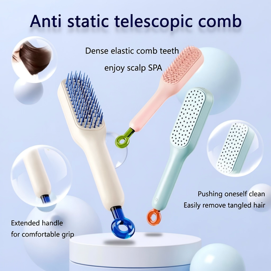 Self-Cleaning Hair Brush