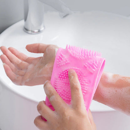 Silicone Double-Sided Back Scrubber Belt