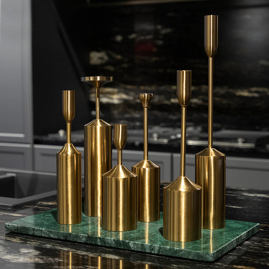 Royal Style Candle Holder (Set Of 6 Piece)