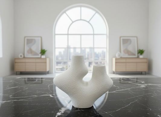 Organic Minimalist Ceramic Vase