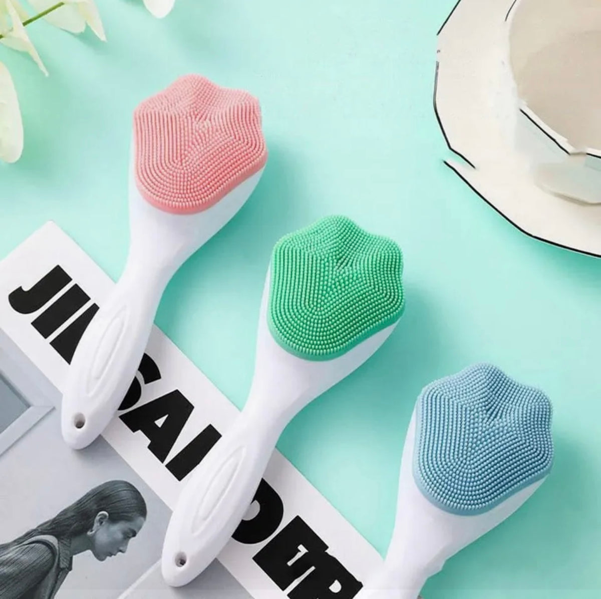 Silicone Face Scrubber Brush