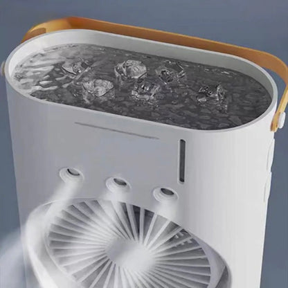 Portable Double-Ended Mist Spray Fan