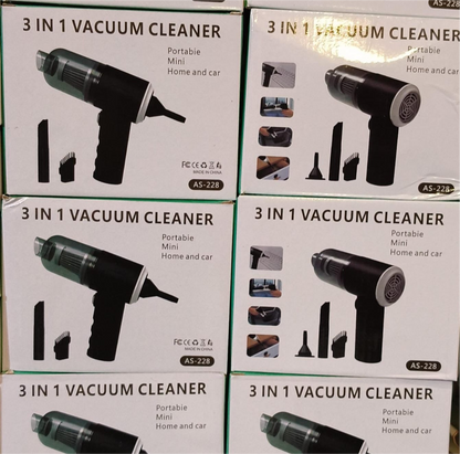 AS-228 Portable 3-in-1 Mini Vacuum Cleaner