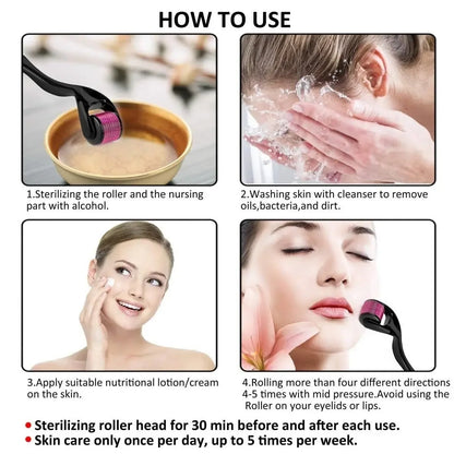 Professional Microneedling Derma Roller for Skin Care