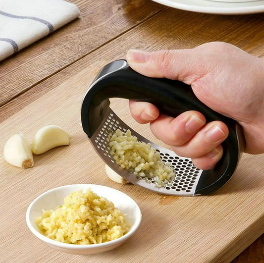 Stainless Steel Rocker Garlic Press
