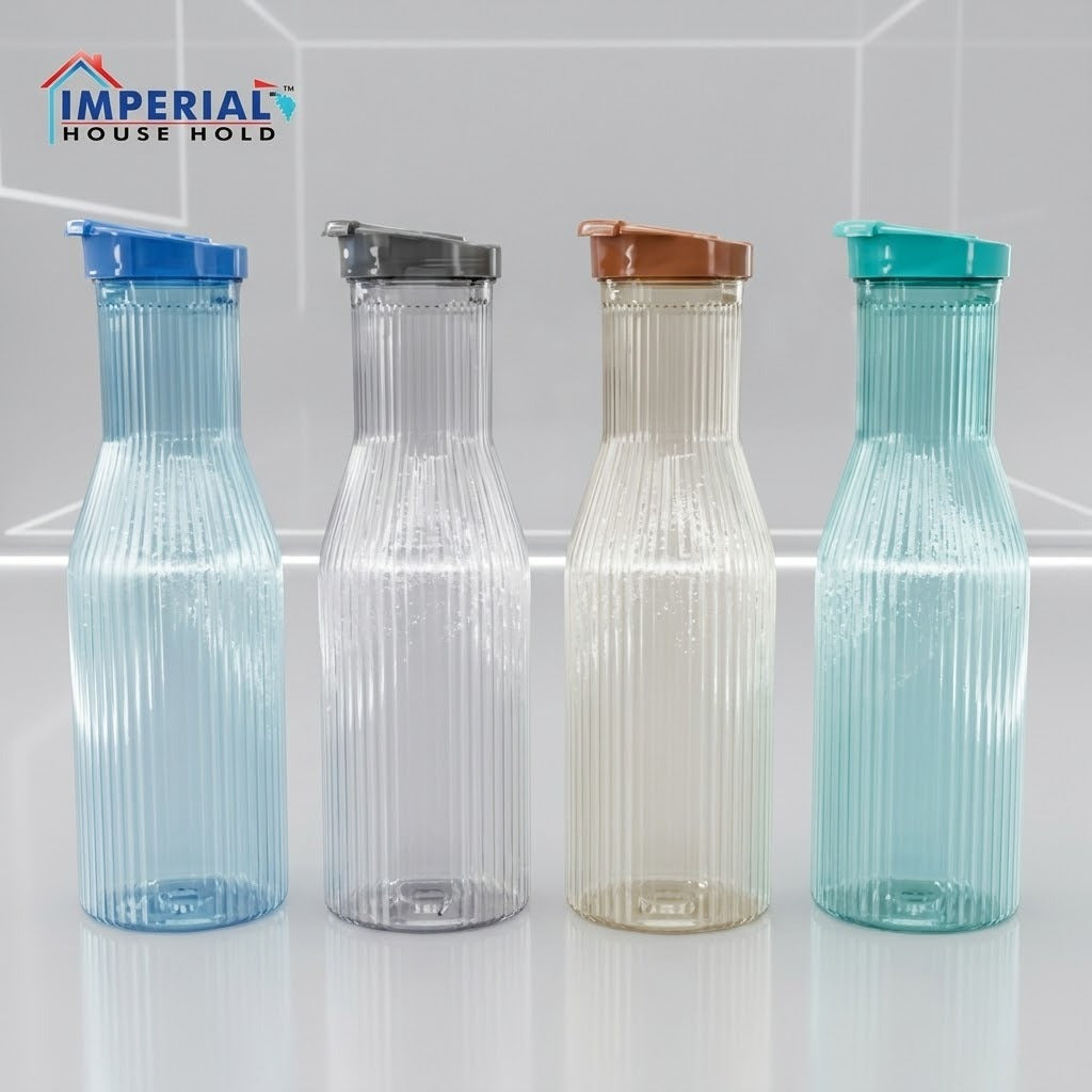 Linear Plastic Water Bottle