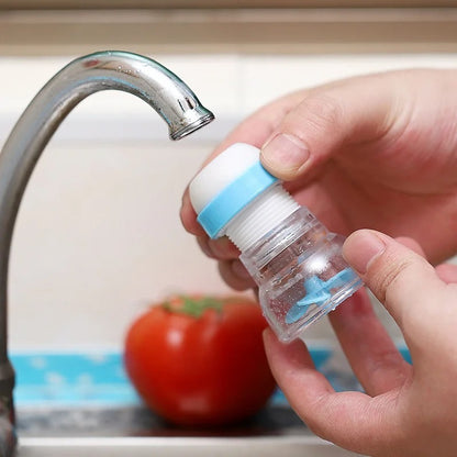 Flexible 360° Rotating Faucet Aerator and Splash-Proof Extender