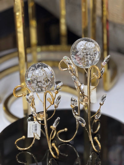 Crystal Showpiece Set (2 Piece)