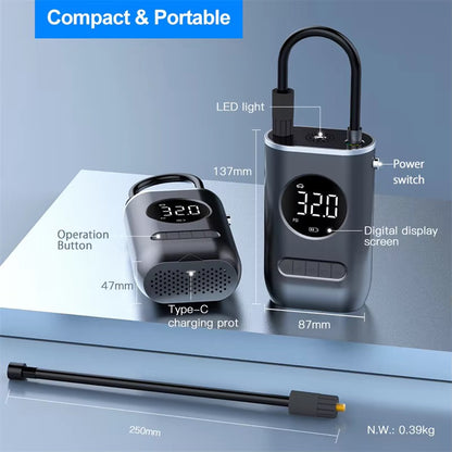 Portable Digital Car Air Pump