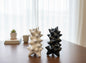 Spikes Vase (White & Black)