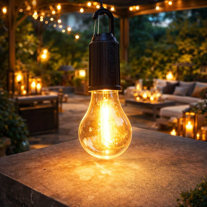 Portable Waterproof Hanging Camping Light Bulb