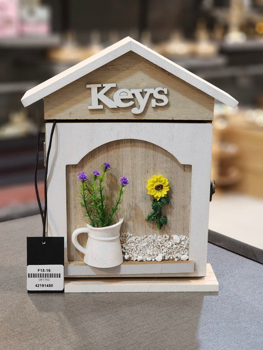 Wooden Keys Organizer Showpiece