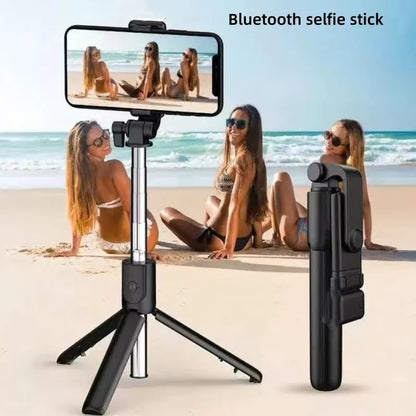 3-in-1 Bluetooth Selfie Stick and Tripod with Remote