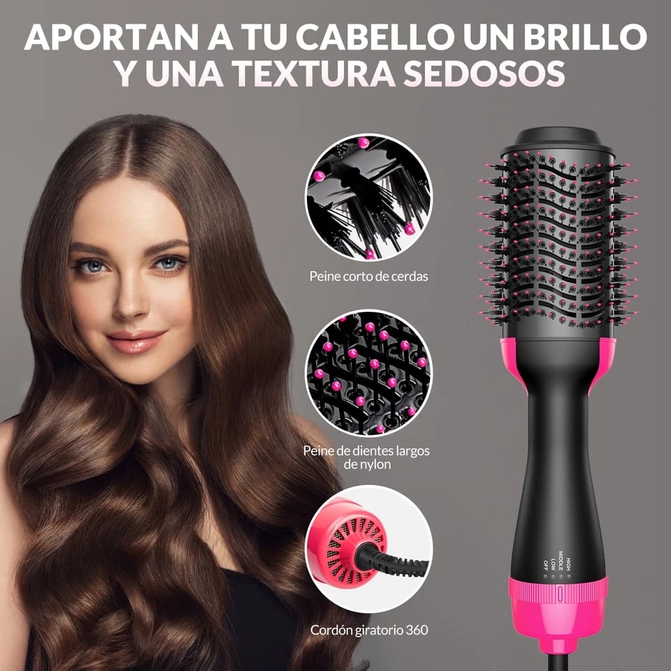 Professional One-Step Hair Dryer and Volumizer Hot Air Brush