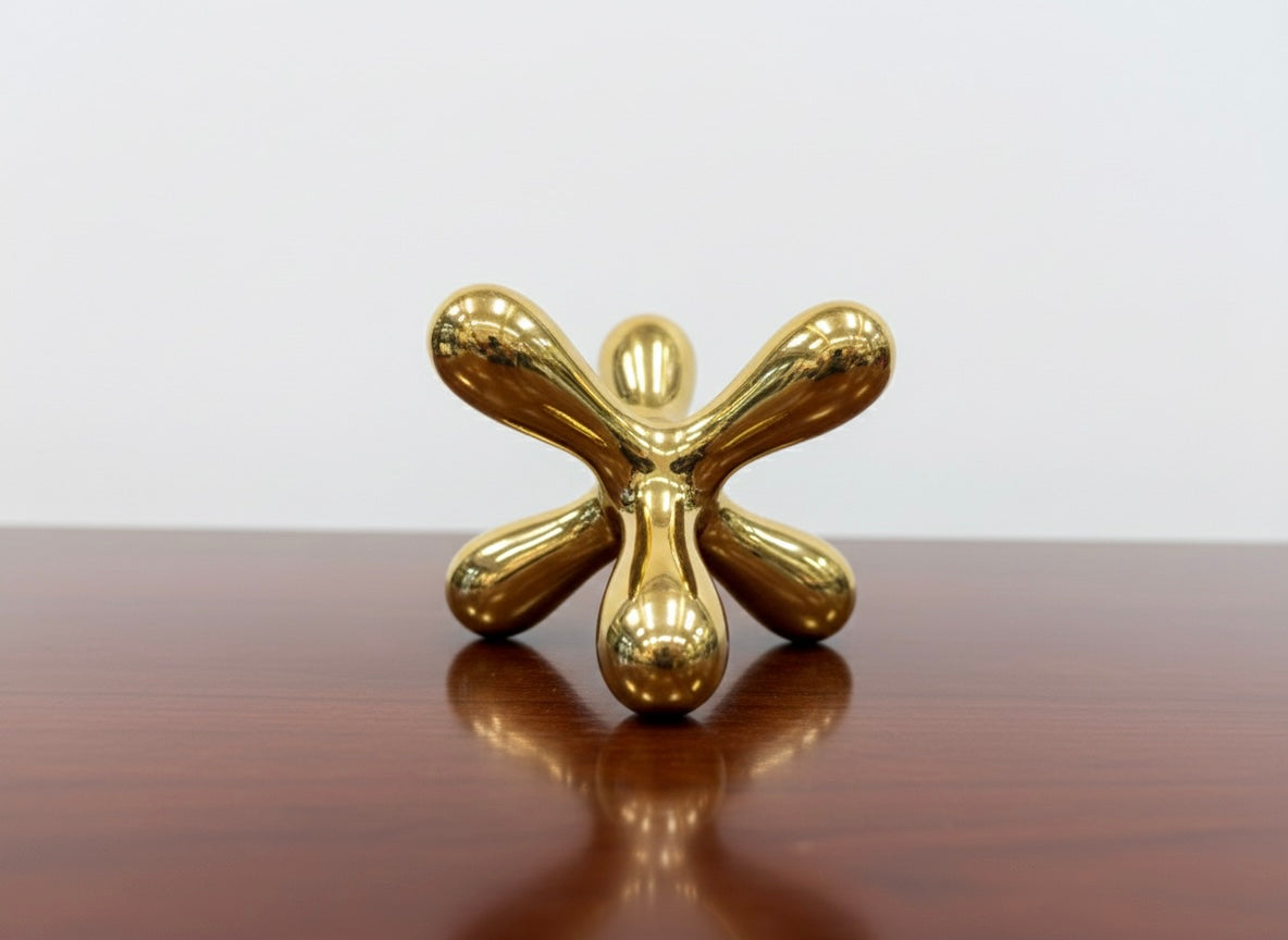 The Golden Jack Sculptural Accent