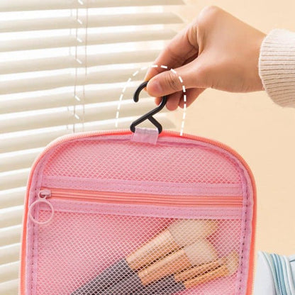 Waterproof Hanging Clear Washbag & Cosmetic Travel Organizer