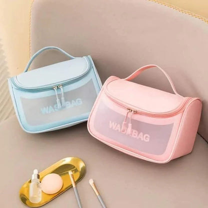 Waterproof Hanging Clear Washbag & Cosmetic Travel Organizer