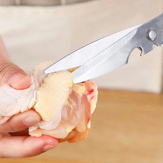 Multi-Functional Stainless Steel Kitchen Scissors