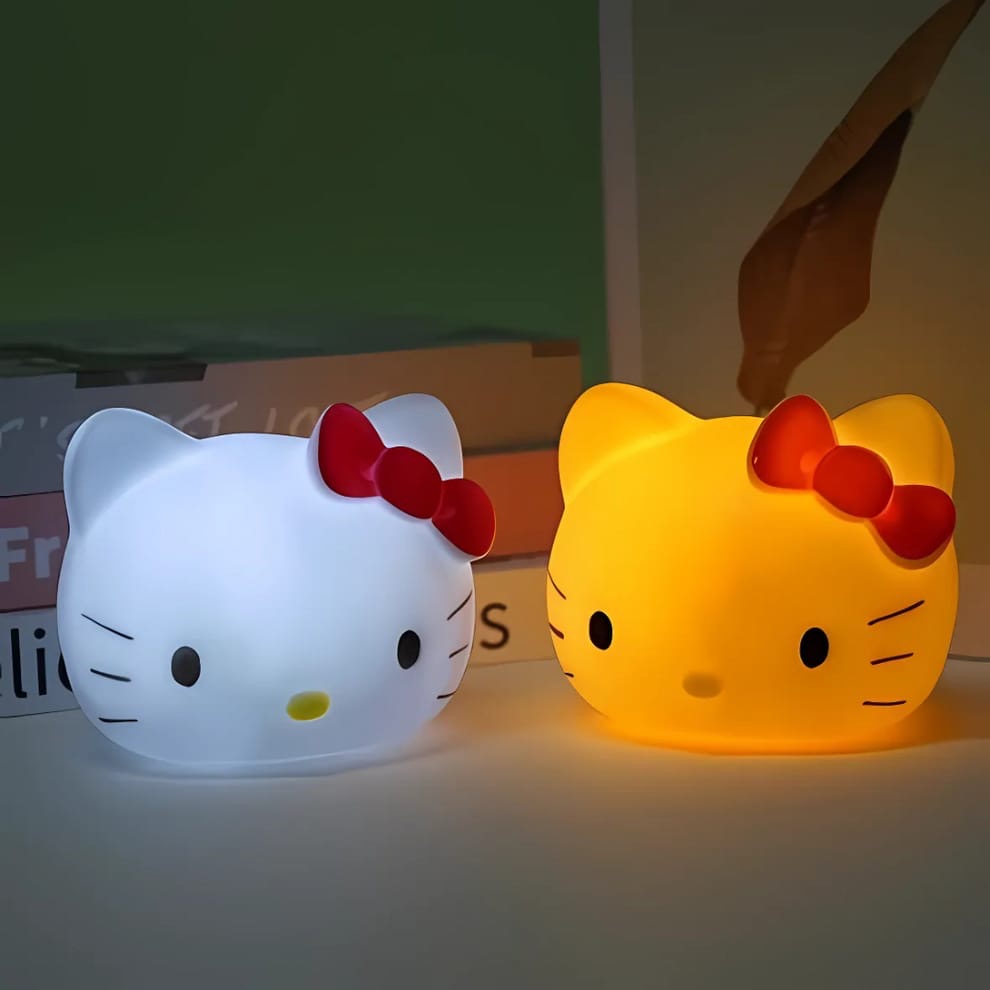 Hello Kitty Silicone LED Night Light