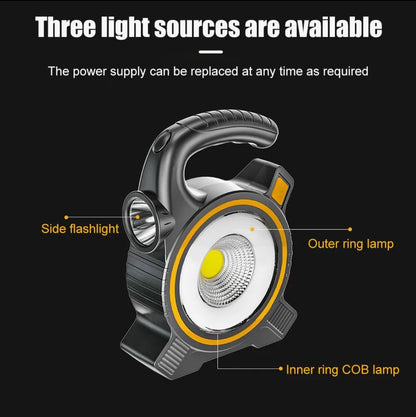 Portable Multi-Functional LED Emergency Work Light