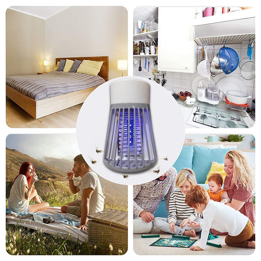 Electronic UV Mosquito Killer Lamp - Noiseless & Chemical-Free Insect Trap