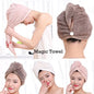 Microfiber Fast-Drying Hair Towel Wrap (Random Colors)