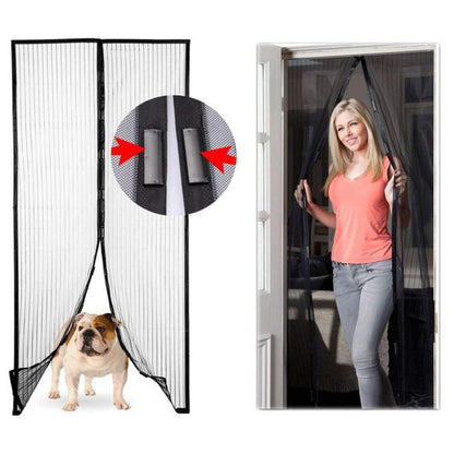Magic Mesh Hands-Free Magnetic Screen Door