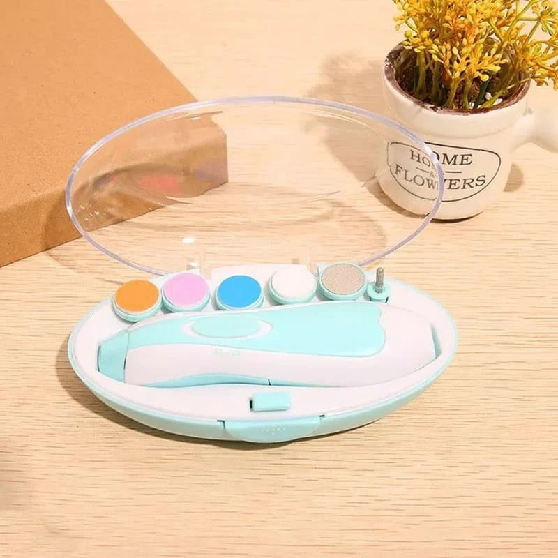 Electric Baby Nail Trimmer & Manicure Set