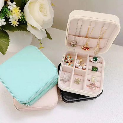 Portable Travel Jewelry Organizer Box