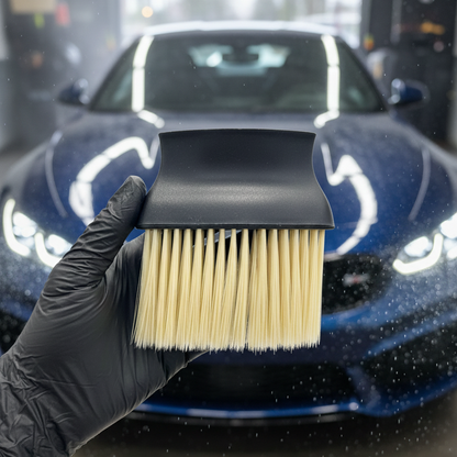 Car Interior Cleaning Brush Durable Comfortable Grip
