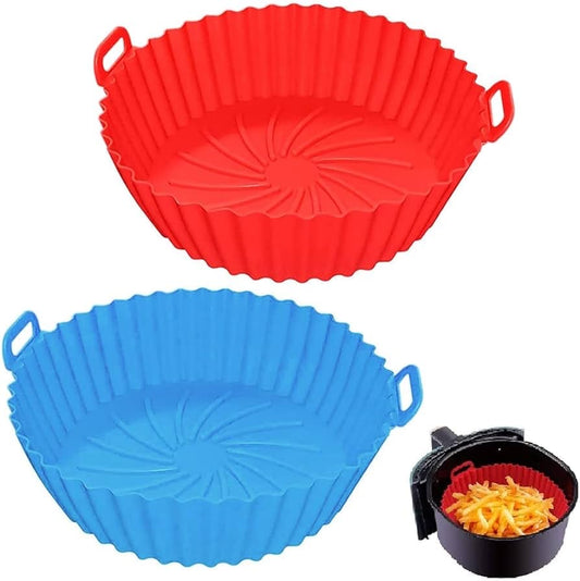 Air Fryer Silicone Liner Basket (Random Color)