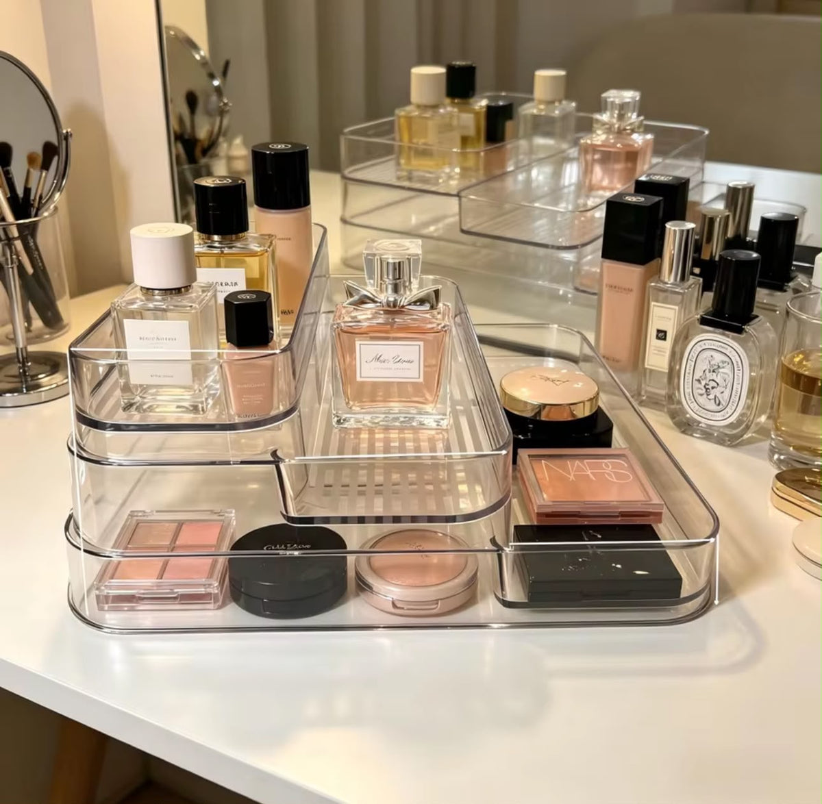 Desktop Perfume And Cosmetic Organizer