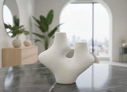 Organic Minimalist Ceramic Vase