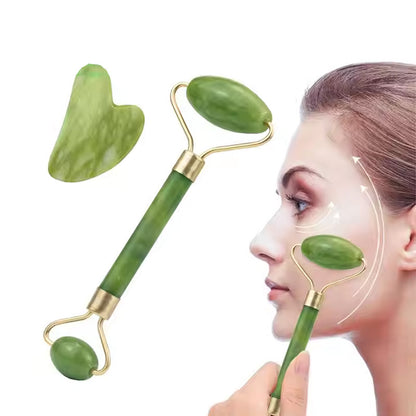 FLFWLASS Contour Facial Roller & Massager Set