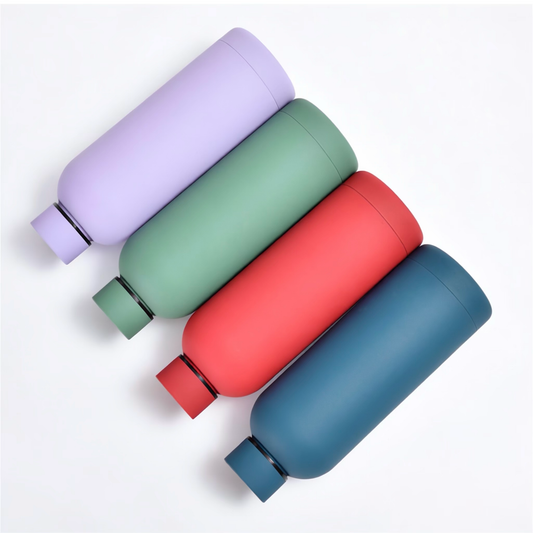 Matte Finish Stainless Steel Vacuum Insulated Water Bottle - 500ml