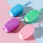 Silicone Bath Scrubber/Brush (Random Color)