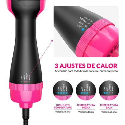 Professional One-Step Hair Dryer and Volumizer Hot Air Brush