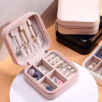 Portable Travel Jewelry Organizer Box