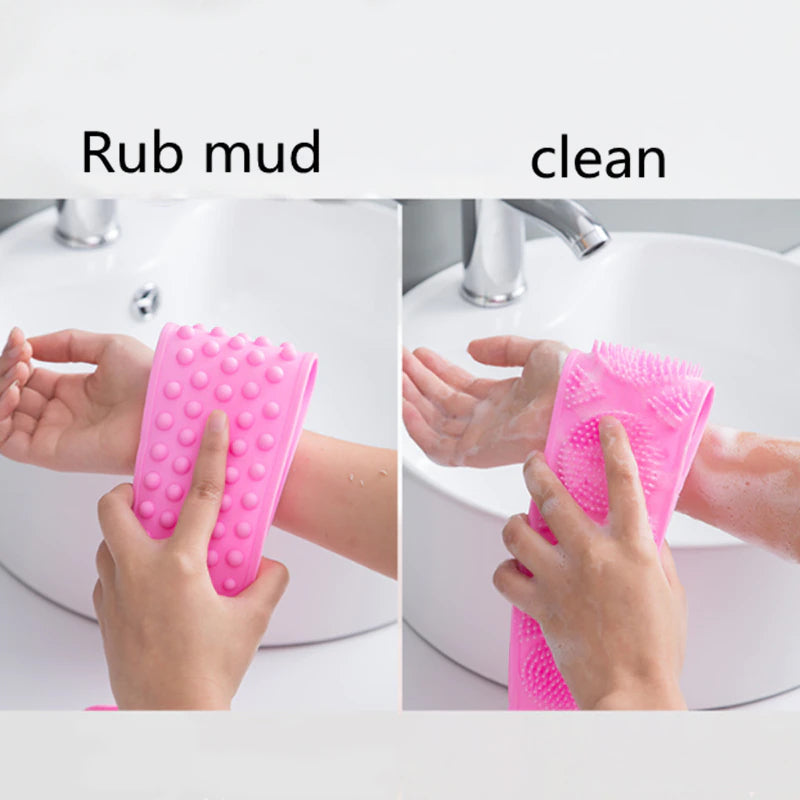 Silicone Double-Sided Back Scrubber Belt