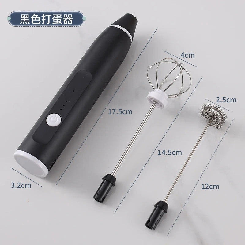 USB Rechargeable Electric Handheld Frother and Whisk