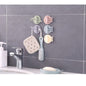 Rotating 3-Arm Adhesive Wall Hooks (5-Hooks)