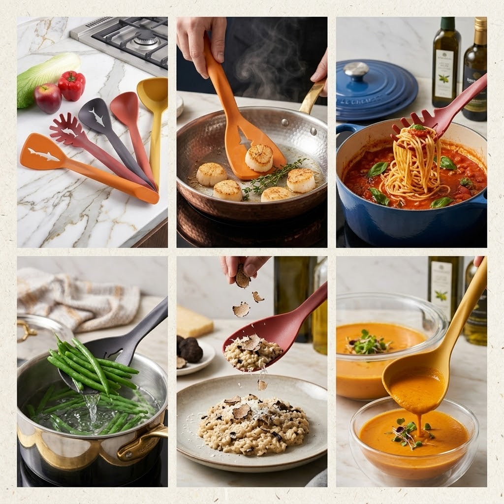 5 In 1 Plastic Spoon Set