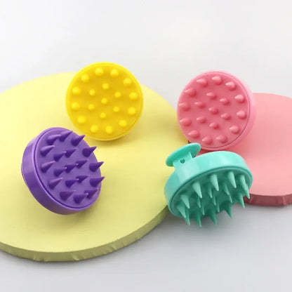 Silicone Scalp Massager and Shampoo Brush