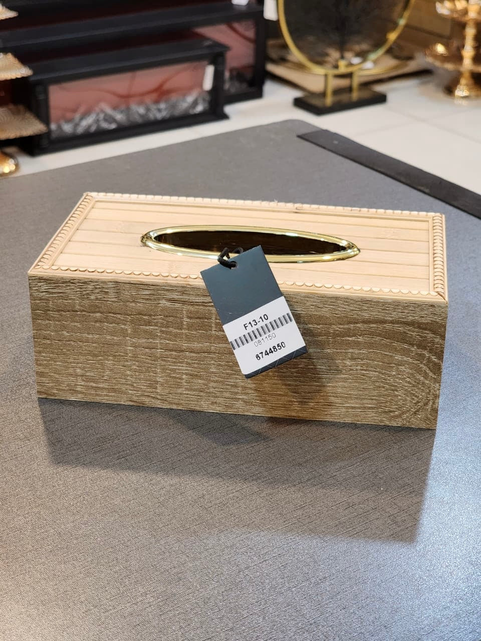 Elegant Wooden Tissue Box Holder