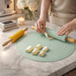 Non-Stick Silicone Rolling Pin and Kneading Mat Set