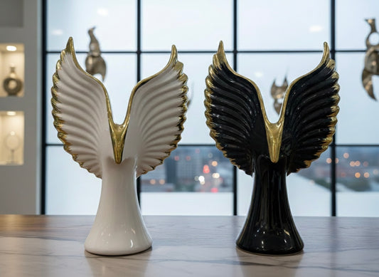 Eternal Ascent Ceramic Sculptures