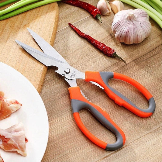 Multi-Functional Stainless Steel Kitchen Scissors