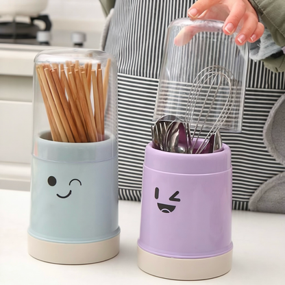 Cute Cartoon Kitchen Utensil Holder